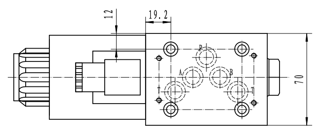 NG10 24V Cetop Elektrisk 4/2 riktningsventil | H-mittläge | Slid 41A – bild 4