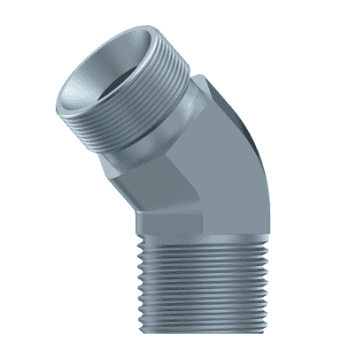 Adapter vinkelkoppling 45º | 3/4" BSP - 3/4 NPT