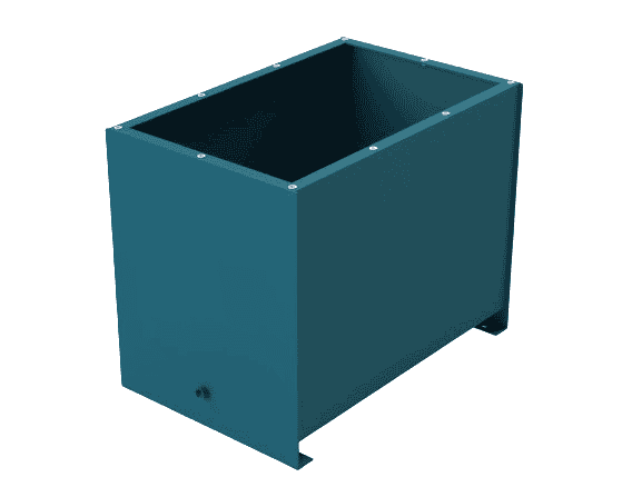Hydraultank i stål 150 liter