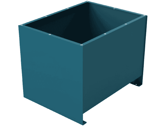 Hydraultank i stål 250 liter