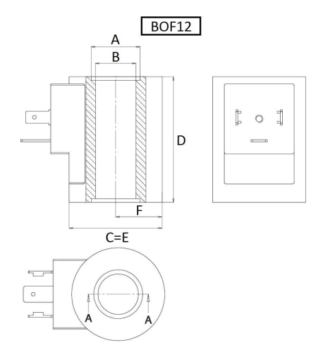 24V magnetspole SAE08 – bild 2
