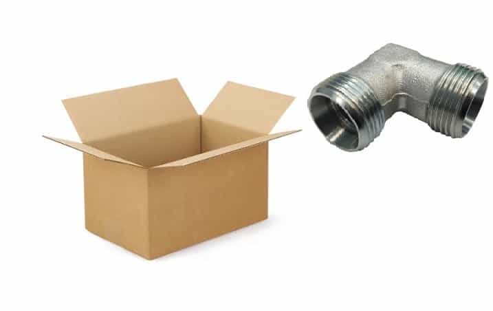 Storpack 50 st vinkelkoppling vinklad 90° 12L (M18x1,5)