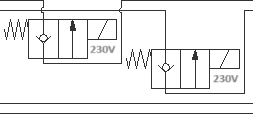 NG6 230V mellanventil NC 2/2-ventil anslutning A och B – bild 2