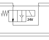 NG6 24V mellanventil NO 2/2-ventil i B – bild 2