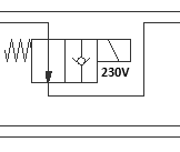 NG6 230V mellanventil NO 2/2-ventil i A – bild 2