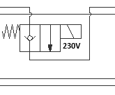 NG6 230V mellanventil NC 2/2-ventil i B – bild 2