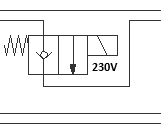 NG6 230V mellanventil NC 2/2-ventil i A – bild 2