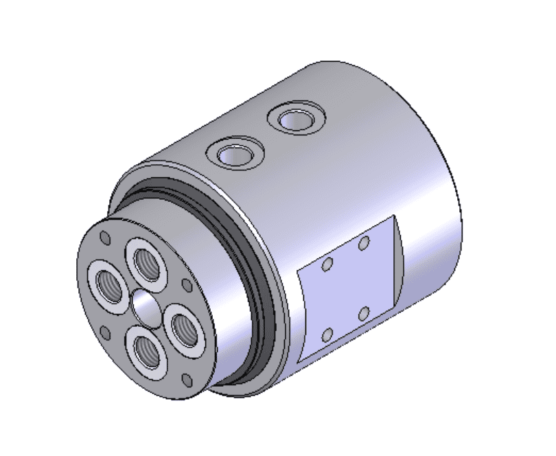 Roterande genomföring RC BSP 4x1/2"