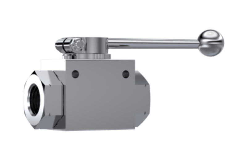 Rostfri 2-vägs kulventil 3/4" NPT hona