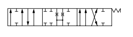 Danfoss PVG 100 slid PVBS 180 l/min ABT öppen – bild 2