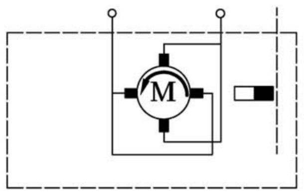 0,8 kW - 48V elmotor för hydraulpump montering - pumpgrupp 1 – bild 2