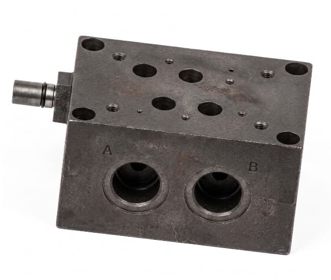 NG16 underblock | med tryckbegränsningsventil | 1" BSP | sidoanslutningar