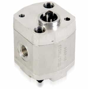 0,50 cc Kugghjulspump vänster med 8 mm platt axel grupp 00