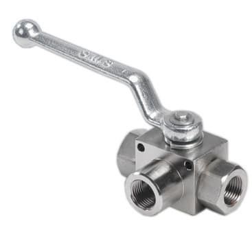 3-vägs kulventil 3/4"