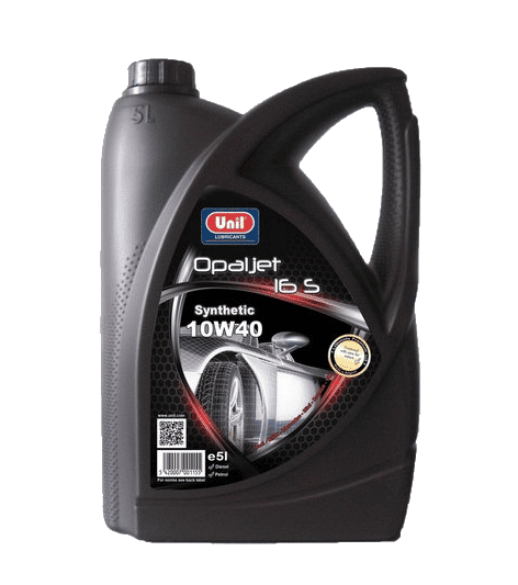 Flaska 1 liter Unil 10W40 syntetisk motorolja
