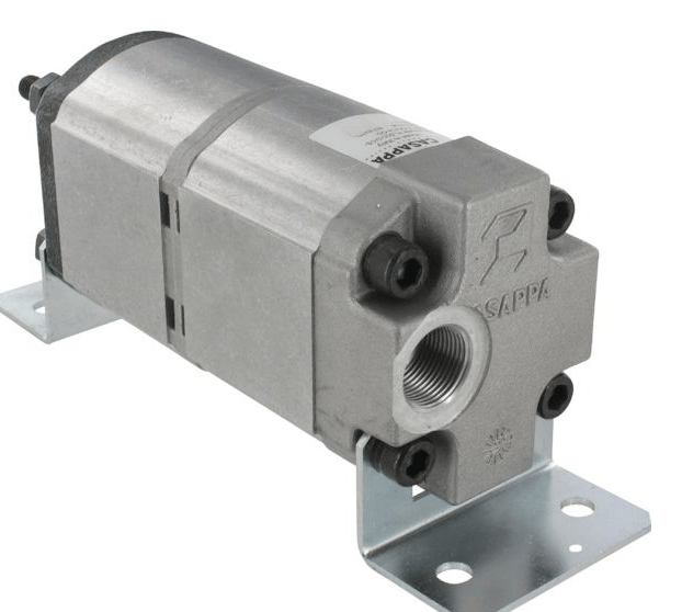 Flödesdelare (motor) Casappa 2 sektioner 17-49 l/min