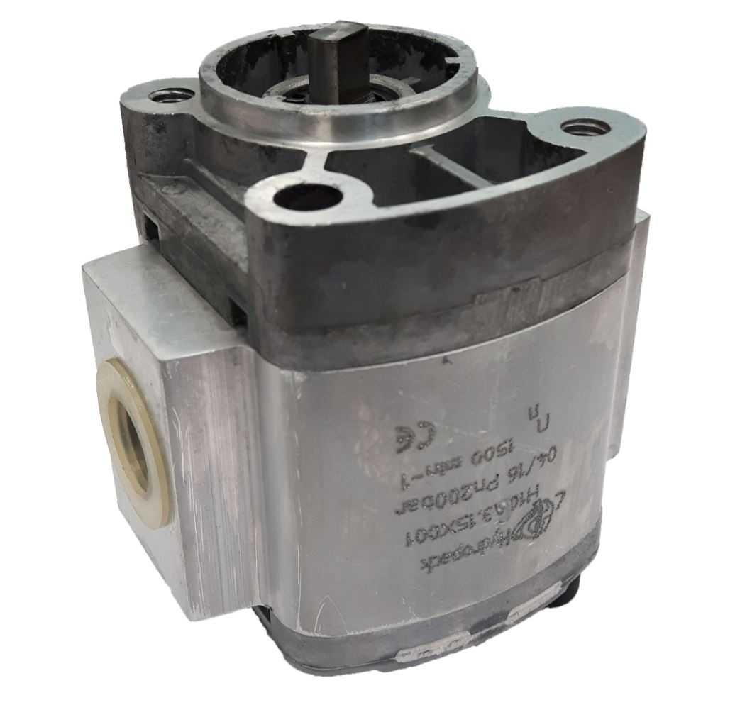 3,65 cc Kugghjulspump vänster med 11,6 mm platt axel grupp 10