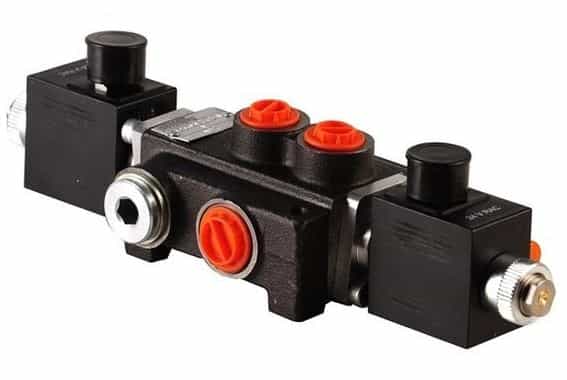 1Z50 1 sektion riktningsventil 50 L/min 12V elektrisk