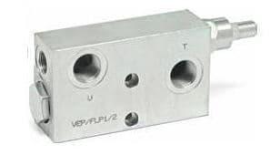 Hög-/lågtrycksomkopplingsventil VEP FLP 1/2"