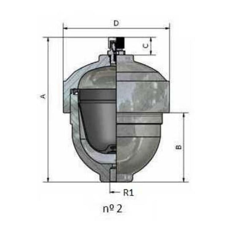Membranackumulator M18x1,5 anslutning 1,5L – bild 4