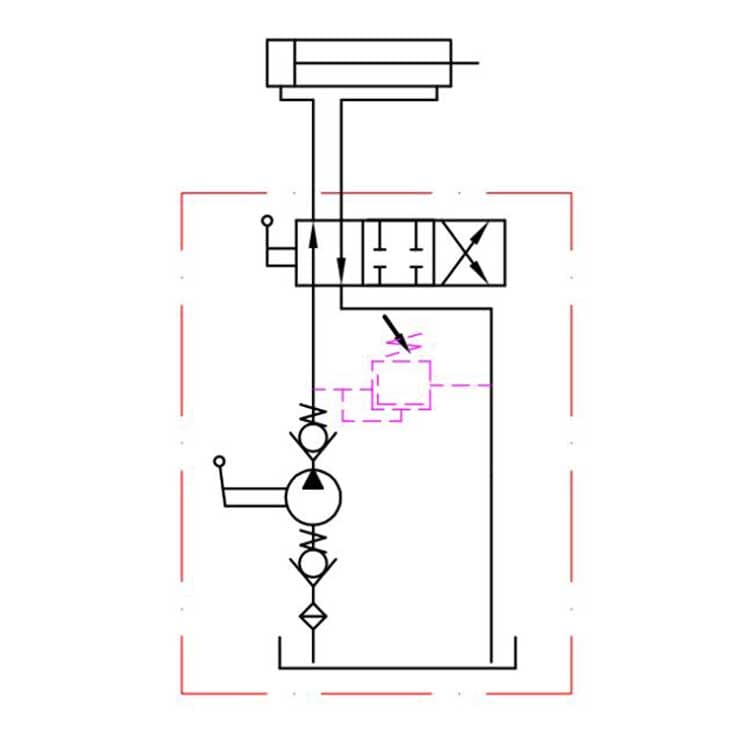 Handpump 25cc dubbelverkande (tank montering) – bild 4