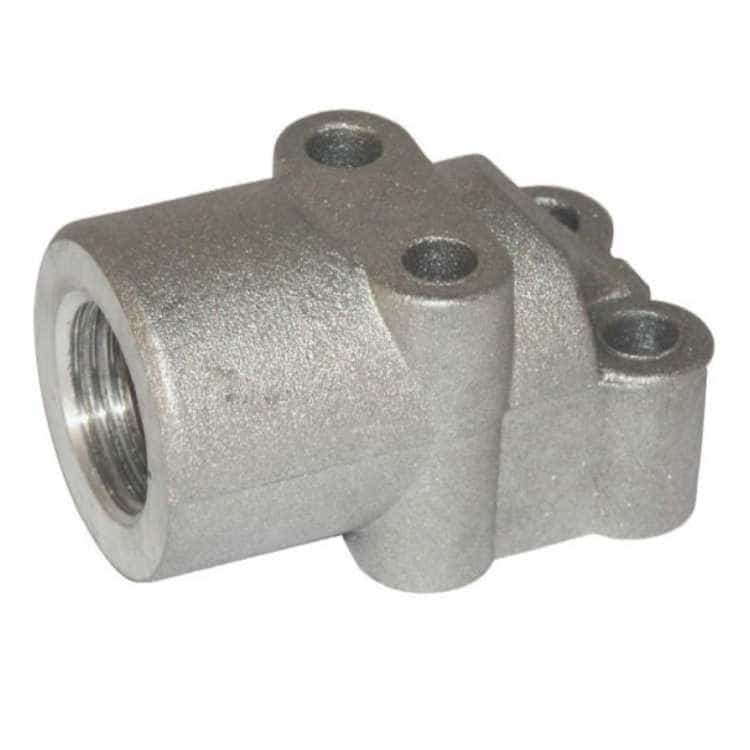 Pumpfläns vinklad 4-håls 3/8'' BSP (30mm)