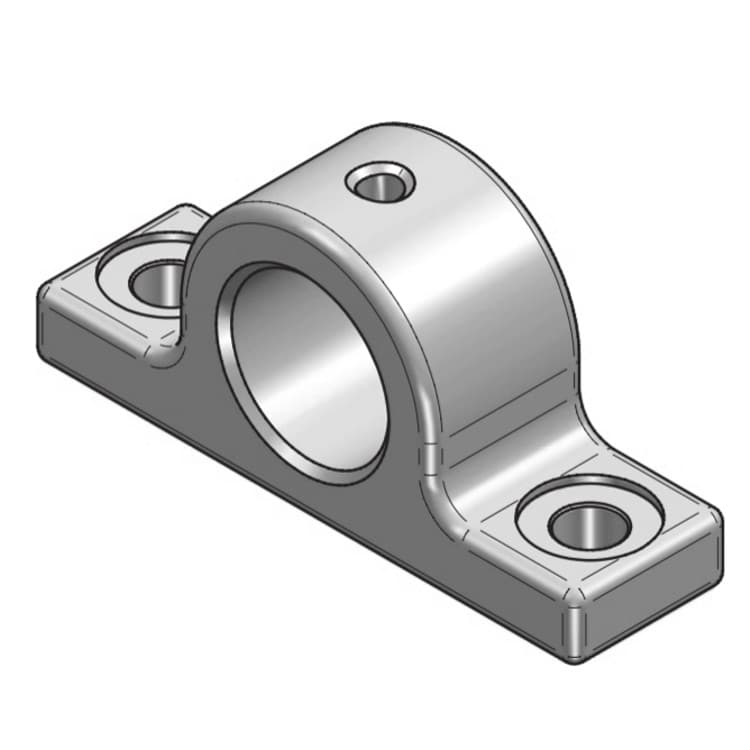 Teleskopcylinderfäste med lager Ø45,5 mm