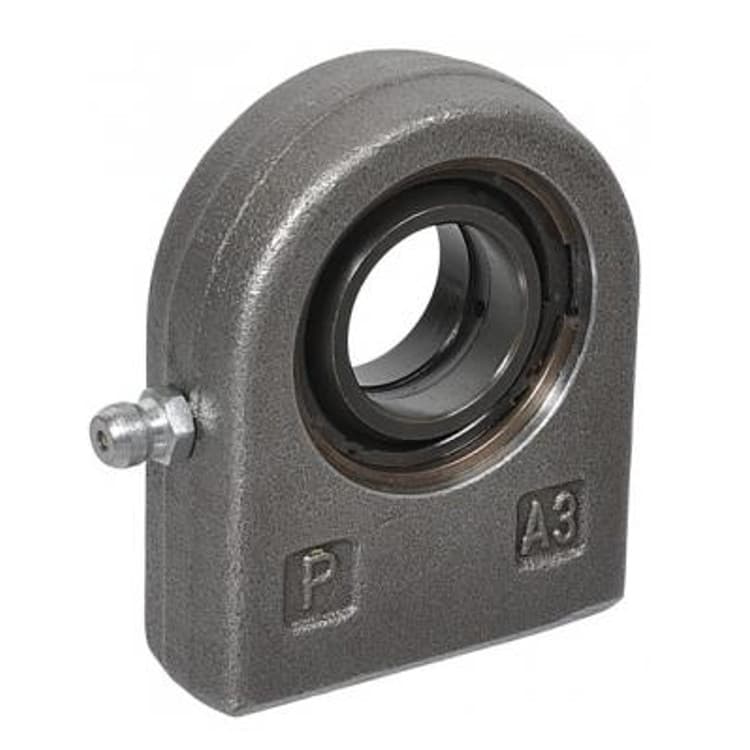 HMB ledöga med innerdiameter 25 mm för cylinder med borrning Ø70 mm (tysk modell)