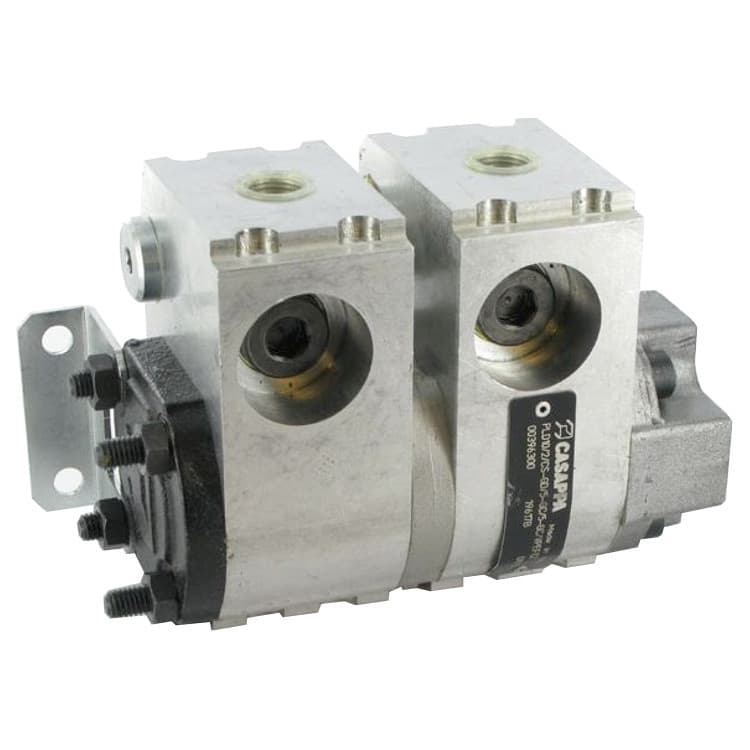 Flödesdelare (motor) Casappa 2 sektioner 6-19 l/min
