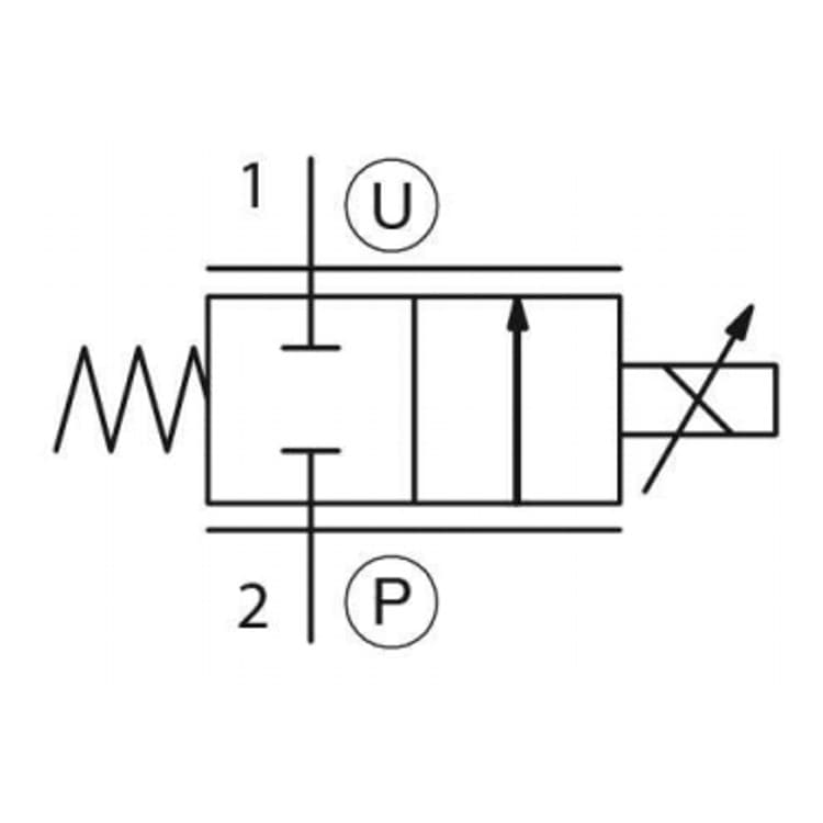 Proportionell flödesregleringsventil 12V – bild 3