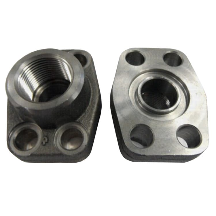 SAE gängfläns (hona) 1/2" BSP, 3/4 tum, 6000 PSI