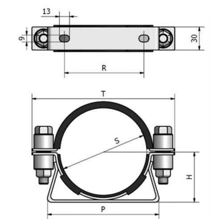 CR Fästbygel 223 mm – bild 3