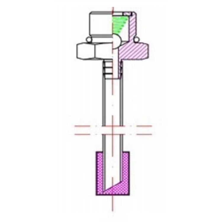 Handpump 12cc enkelverkande (tank montering) – bild 5