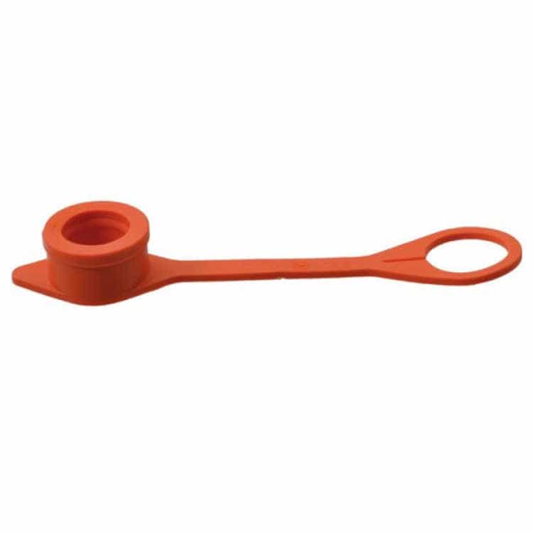 Dammskydd för flat face snabbkoppling 1/4" BSP hane, BG-mått 1