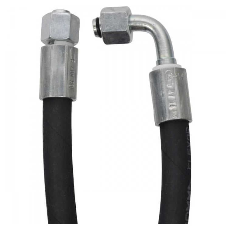 1/4" hydraulslang 500 mm med 8L DKOL - DKOL 90 kopplingar