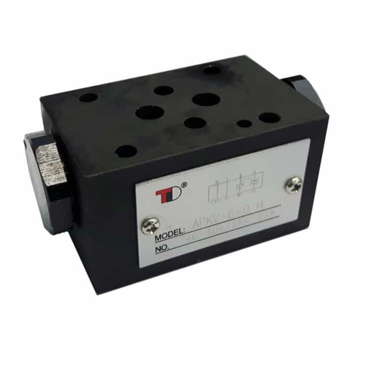 NG10 hydraulisk tryckstyrd backventil A och B
