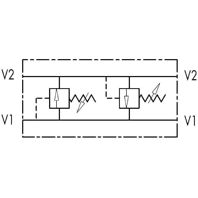 Dubbelverkande säkerhetsventil VAU 3/8" – bild 2