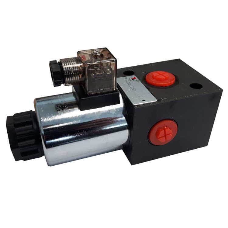 Trevägsventil 1/2" BSP 24V