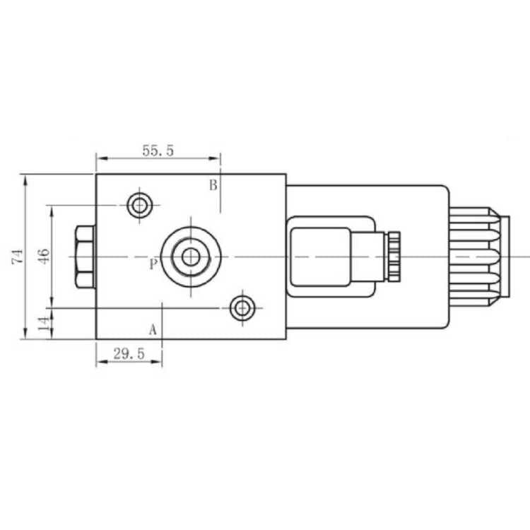 Trevägsventil 1/2" BSP 24V – bild 4
