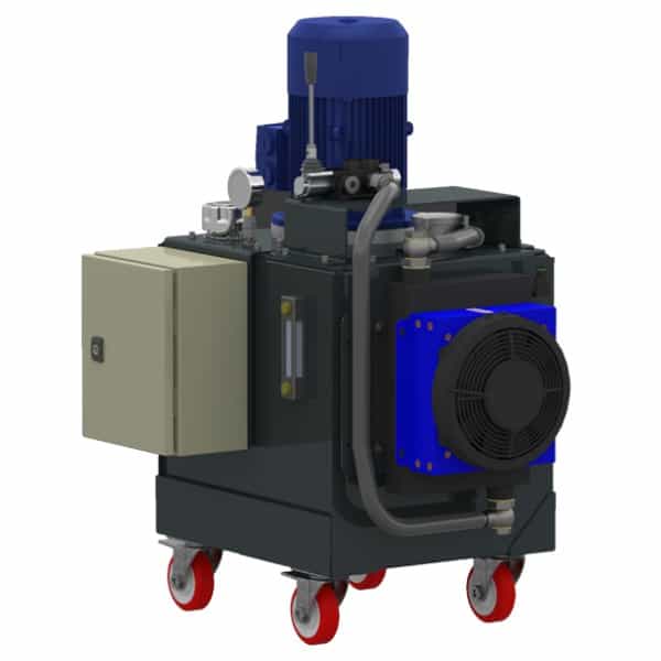 3-fas elektriskt hydraulaggregat 7,5kW med 60 liters tank